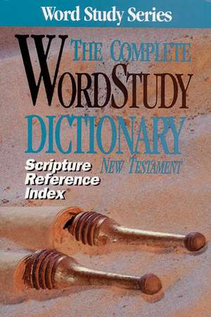 Scripture Refernce Index for the Complete Word Study Dictionary: NT de Dr. Spiros Zodhiates