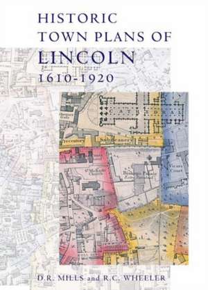 Historic Town Plans of Lincoln, 1610–1920 de D. R. Mills