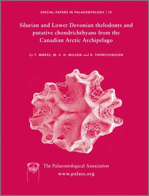 Special Papers in Palaeontology No 75 de T Marss