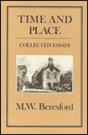 Time and Place: Essays in Medieval Social History de Maurice Beresford