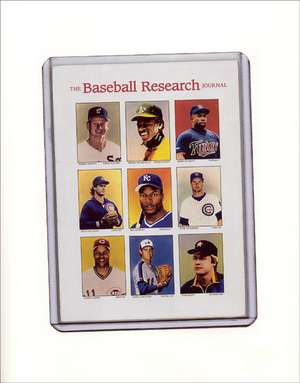 The Baseball Research Journal (BRJ), Volume 31 de Society for American Baseball Research (SABR)