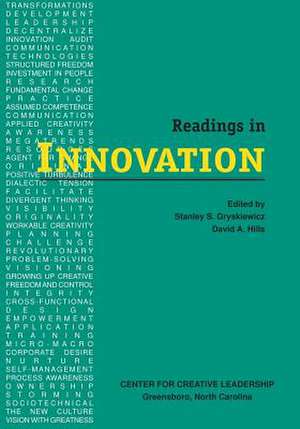 Readings in Innovation de Stanley S. Gryskiewicz