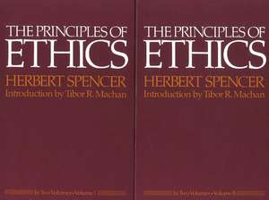 PRINCIPLES OF ETHICS 2 VOL PB SET, THE de HERBERT SPENCER