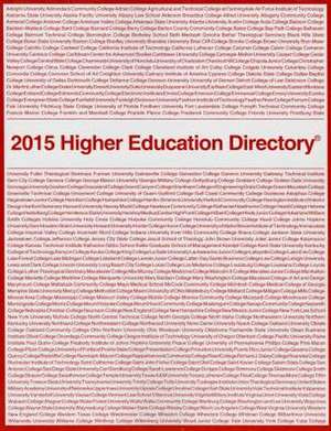 Higher Education Directory 2015 de Publications Higher Education