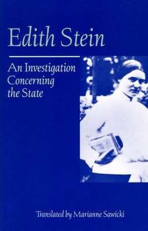 An Investigation Concerning the State de Marianne Sawicki