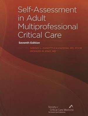 Self-Assessment in Adult Multiprofessional Critical Care de Richard M. Pino