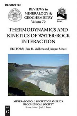 Thermodynamics and Kinetics of Water-Rock Interaction de Jacques Schott