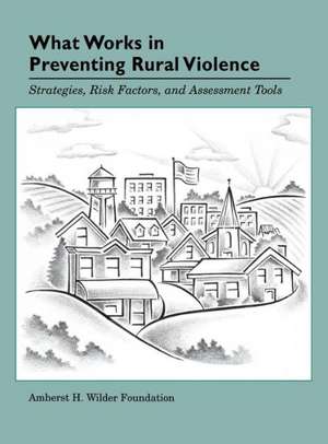 What Works in Preventing Rural Violence de Turner Publishing