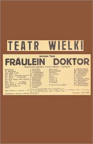 Fräulein Doktor de Jerzy W Tepa