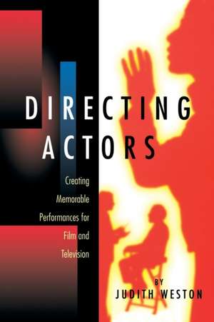 Directing Actors de Judith Weston