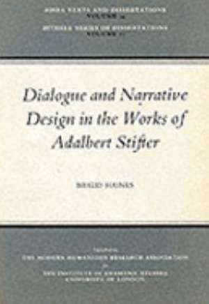 Dialogue and Narrative Stifter - Mhra34 de Brigid Haines