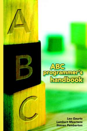 ABC Programmer's Handbook de Leo Geurts