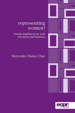 Representing Women de Mercedes Mateo Diaz