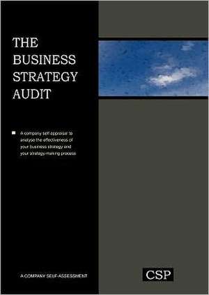 The Business Strategy Audit de Vernal Della-Piana