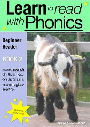 Learn To Read With Phonics Book 2 de Sally Jones