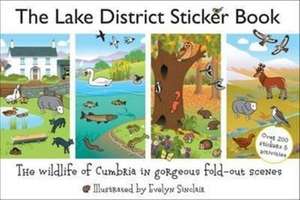 The Lake District Sticker Book de Evelyn Sinclair