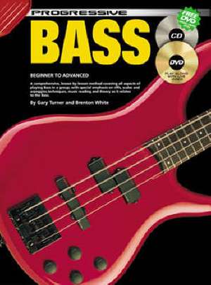 Progressive Bass Guitar de Gary Turner