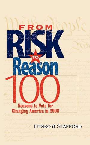 FROM RISK TO REASON de Michael Fitsko