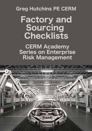 Factory and Sourcing Checklists de Gregory Hutchins