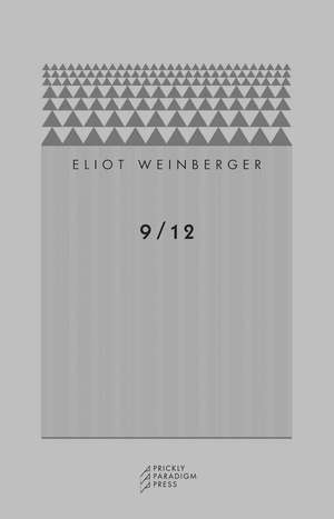 9/12: New York After de Eliot Weinberger