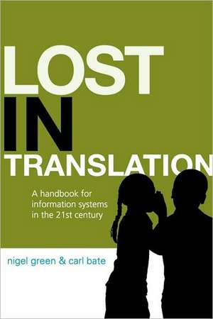 Lost in Translation de NIGEL GREEN