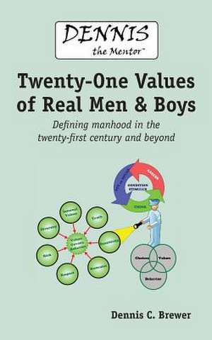 Dennis the Mentor (TM) Twenty-One Values of Real Men and Boys de Dennis C. Brewer