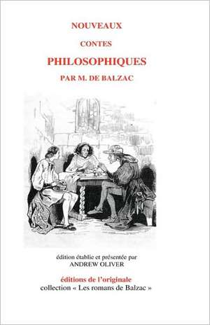 Nouveaux Contes Philosophiques de Honore de Balzac