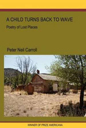 A Child Turns Back to Wave: Poetry of Lost Places de Peter N. Carroll