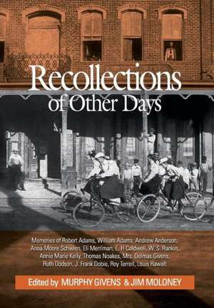 Recollections of Other Days de Murphy Givens