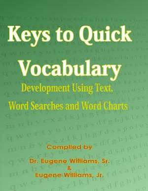 Keys to Quick Vocabulary: Word Search on Michelle Obama de Dr Eugene Williams Sr