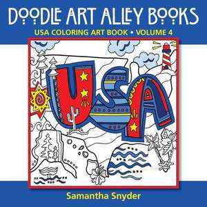 USA Coloring Art Book de Samantha Snyder