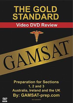 Gold Standard Gamsat Video DVD Review: Preparation for Sections 1, 2 and 3 (Australia, Ireland and the UK) de Brett L. Ferdinand