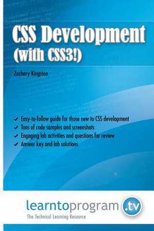 CSS Development (with Css3) de MR Zahchary Kingston