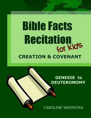 Bible Facts Recitation for Kids de Caroline Weerstra