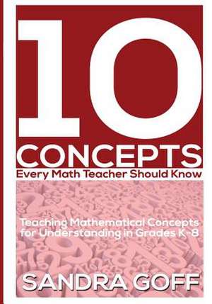 10 Concepts Every Math Teacher Should Know de Sandra Goff