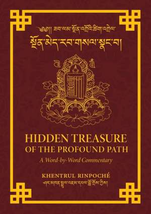 Hidden Treasure of the Profound Path de Shar Khentrul Jamphel Lodrö