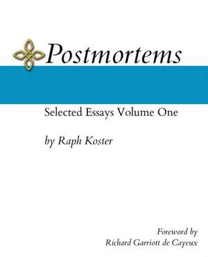 Postmortems de Raph Koster