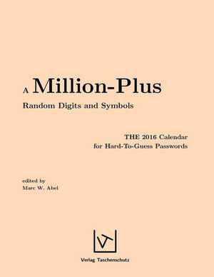 A Million-Plus Random Digits and Symbols