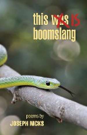 this is boomslang de Joseph Nicks