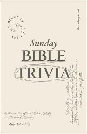 Sunday Bible Trivia de Zach Windahl