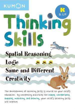 Thinking Skills K & Up de Kumon