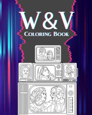 WandaVision Coloring Book de Paperland