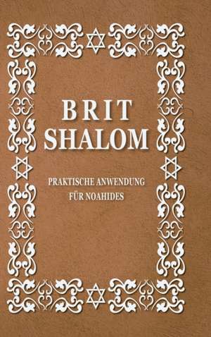 Brit Shalom de Rabbiner Oury Cherki