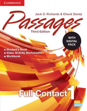 Passages Level 1 Full Contact with Digital Pack de Jack C. Richards