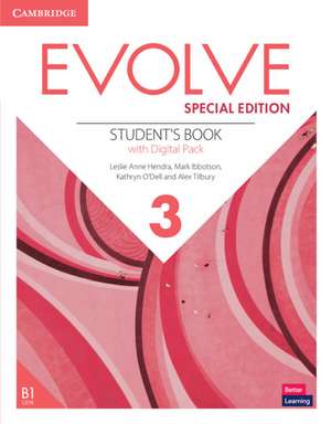 Evolve Level 3 Student's Book with Digital Pack Special Edition de Leslie Anne Hendra