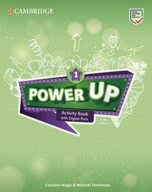 Power Up Level 1 Activity Book with Online Resources and Home Booklet KSA Edition de Caroline Nixon