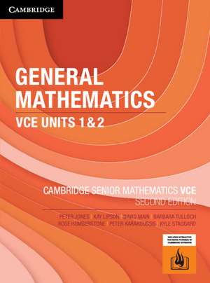 General Mathematics VCE Units 1&2 de Peter Jones