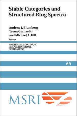 Stable Categories and Structured Ring Spectra de Andrew J. Blumberg