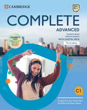 Complete Advanced Student's Pack de Greg Archer