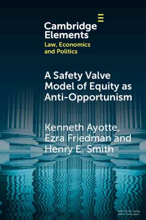 A Safety Valve Model of Equity as Anti-opportunism de Kenneth Ayotte